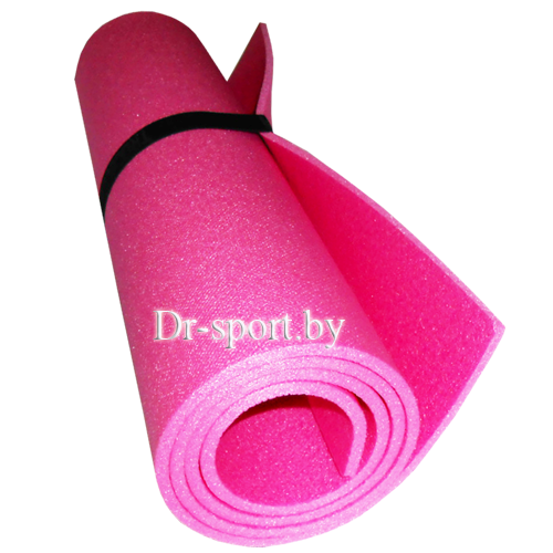 Коврик (пенка) гимнастический/туристический 6,5*0.5L1.4 фуксия